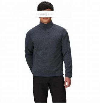 Outdoor Research Crescent Fleece 1/2 Zip Pullover In Storm Heather