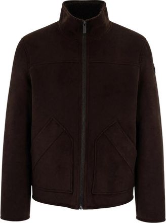 Colmar Fleece Jas - Heren - Fleece jassen - Bruin - 2XL - Polyester - Fitness
