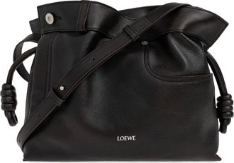 Loewe medium Panta Flamenco cross body bag - Zwart