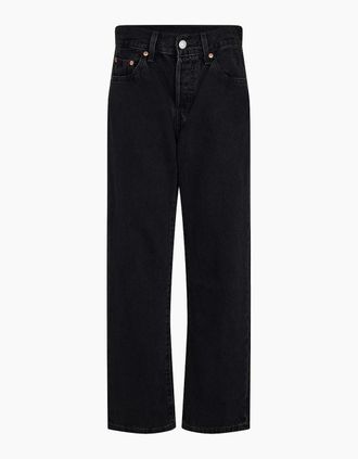 Levi's Womens Cropped Jeans - Black - Size: 25 l26