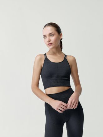 Born Living Yoga Top Kamay Black