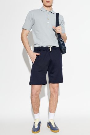 Eleventy Shorts With Pockets, Mens, Navy Blue
