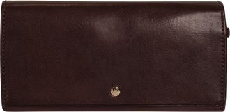 Bugatti Geldb&ouml;rse BUGATTI NEAPLES, Damen, braun, Leder, leicht gl&auml;nzend, unifarben, Kleinlederwaren Geldb&ouml;rse, echt Leder