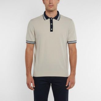 Carolina Herrera Beige Cotton Short Sleeve T-Shirt