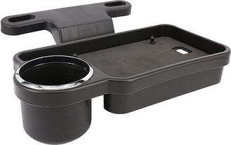 No Brand Golden Crown - Organizador Para El Asiento Trasero Del Coche - Mesa Plegable - Soporte Port&aacute;til Para El Reposacabezas - Para Bebidas Y Comida - Ahorra
