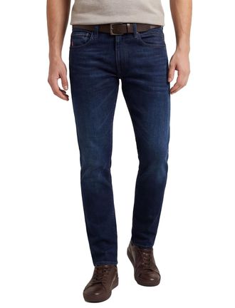 Replay jeans Replay Grover donkerblauw normale fit effen denim