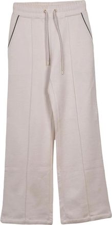 Eleventy Wide Trousers, female, Beige, Size: XS Pantalone Tuta