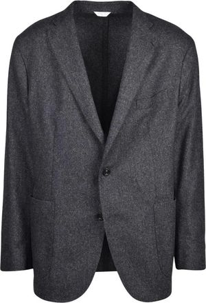 Boglioli Giacca Stondata - Heren - Blazers - Grijs - 4XL - Wol - Jassen