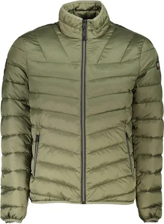 Napapijri Verde Polyamide Mens Mens Jacket