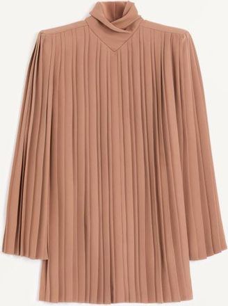 Valentino Cady Couture Pleated Top Wo
