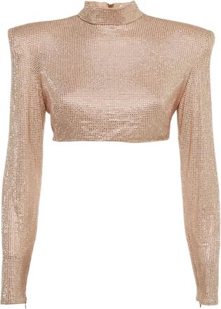 Bronx and Banco 2000s jack met stud en rits - Beige