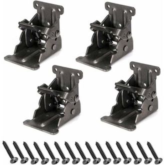 OEM Soportes Plegables Para Patas De Mesa, Herrajes De Bisagra Plegables, Extensi&oacute;n Autoblocante, Soporte Plegable Para Estante De Cama, Estante De Pared,