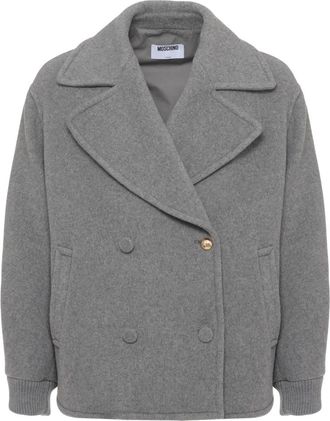 Moschino Uomo, Cappotti, Grigio, M, new