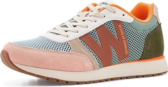 Woden Ronja Icon Sneakers Womens Shoes Light Algae : EU 38 (US Womens 6.5) M, Leather/Suede