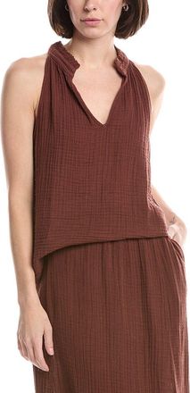 Michael Stars Viola Split Neck Tank