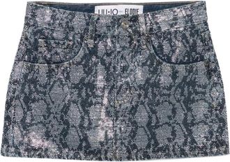 Liu Jo Denim Skirt - female - Liu Jo - Denim Skirts - Multicolor - W28 - Skirts