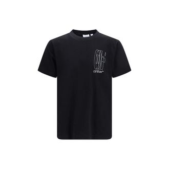 Off-white Zwarte Katoenen T-Shirt