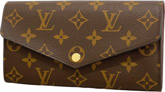 Louis Vuitton Brown Long Wallet (Bi-Fold) (Pre-Owned)