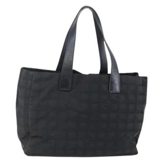 Chanel Pre-owned Tote Bags, female, Black, Size: ONE SIZE Pre-owned Tote Bag