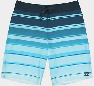 Billabong Mens All Day X Stripe Boardies In Navy