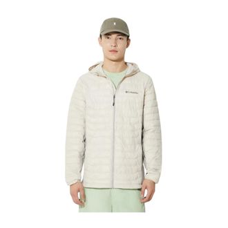 Columbia Chaqueta con Capucha Powder Pass - Sport - Hombre - Blanco - L