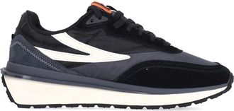 Fila Donkere Shadow Sneaker met Blauwe Accenten - Heren - Sneakers - Blauw - 45 EU - Schoenen