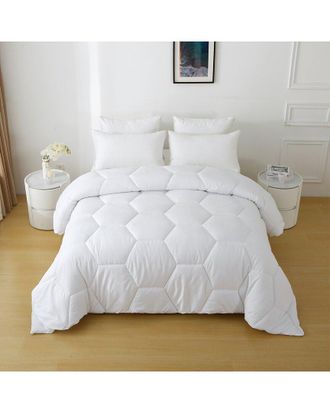 St. James Home Better Style Oversized Honeycomb Comforter Insert