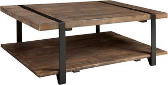 Alaterre Modesto 48In Reclaimed Wood Coffee Table