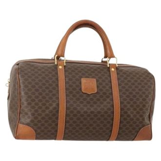 Celine Pre-owned Weekend Bags, female, Brown, Size: ONE SIZE Pre-owned Vintage Boston Bag