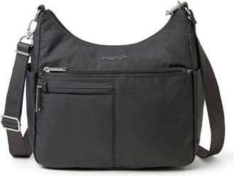 Baggallini Womens Securtex Anti-Theft Free Time Crossbody Bag