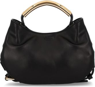 Moschino Handbags - Dames - Handtassen - Zwart - ONE Size - Leer - Tassen