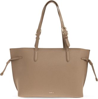 Furla Ava Medium Bag - Dames - Shoppers - Bruin - ONE Size - Leer - Tassen