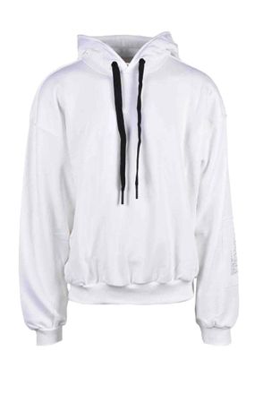 Takeshy Kurosawa White Hooded Cotton Sweatshirt