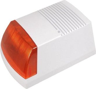 No Brand Sistema De Alarma Solar Anal&oacute;gico Con Sirena Led Y Luz Intermitente