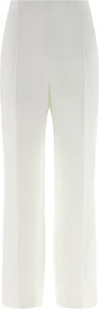 Alberta Ferretti White Cady pants