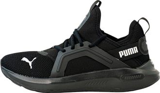Puma Mens Softride Enzo 5 Cross Training Shoes, Black/Black/White, 8 UK