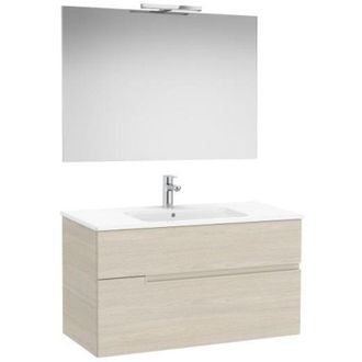 Roca Conjunto Victoria-n Mble.ba.+lav.dbl.2 Cjn.1000mm Epjo.apl.led Fresno Clr..-roca: Dise&ntilde;o, Innovaci&oacute;n Y Calidad