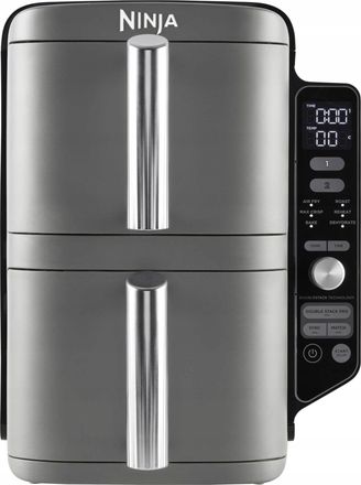 Ninja Freidora Sin Aceite Ninja Double Stack Xl 9,5 L 6 Funciones