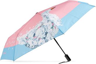 Moschino Accessoires, unisex, Roze, ONE Size, Polyester, Open/close Paraplu