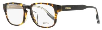 Ermenegildo Zegna Mens Alternative Fit Eyeglasses EZ5262-F 054 Havana 54mm