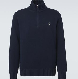 Polo Ralph Lauren Cotton half-zip sweater