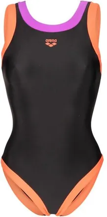 Arena Bold Lines Swimsuit Badeanzug f&uuml;r Damen | schwarz