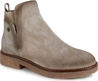 National Comfort Evita Bootie in Sand Suede at Nordstrom, Size 11Us