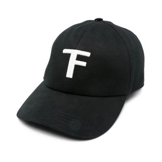 Tom Ford Canvas Cap - male - Tom Ford - Hats & Caps - Black - L - Accessories