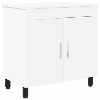 vidaXL Unidad De Tocador De Ba&ntilde;o Blanco 60 X 35 X 60 Cm Vidaxl