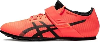 Asics Mens Long Jump Pro 2 Shoes In Black/red