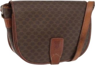 Celine Pre-owned Vintage Crossbody Tas - Dames - Vintage Schoudertas - Bruin - ONE Size - Vintage