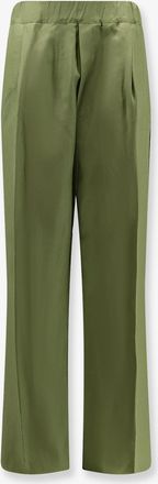 Laneus Viscose and linen trousers - LANEUS - gender_Man