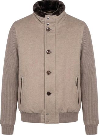 Moorer Levion Jacket - Jackets - Hombre - Beige - 2XL