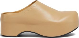 Marni Clogs con plateau - Toni neutri